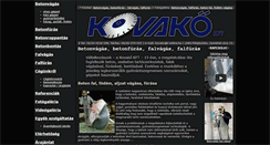 Desktop Screenshot of betonvagas-betonfuras.com
